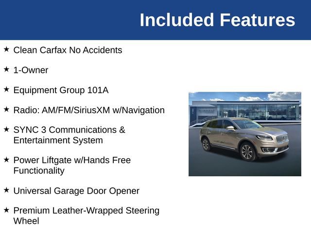 Used 2020 Lincoln Nautilus FWD w/ Equipment Group 101A image 5