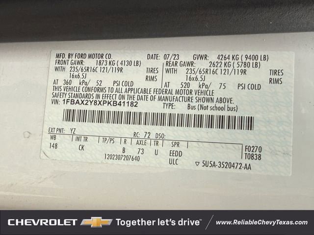 Used 2023 Ford Transit 350 XLT RWD image 38