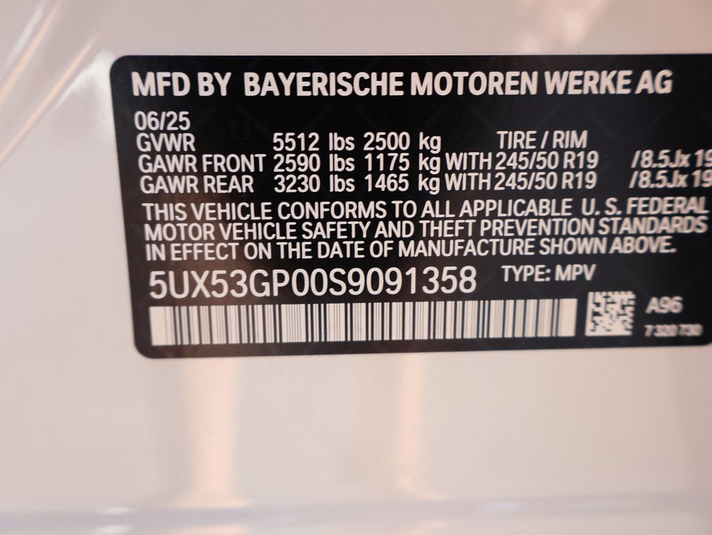 New 2025 BMW X3 xDrive30i w/ Convenience Package image 41