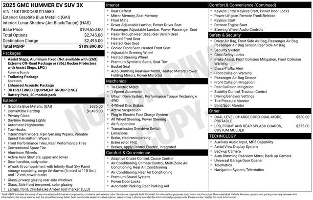 Used 2025 GMC Hummer EV 3X image 47