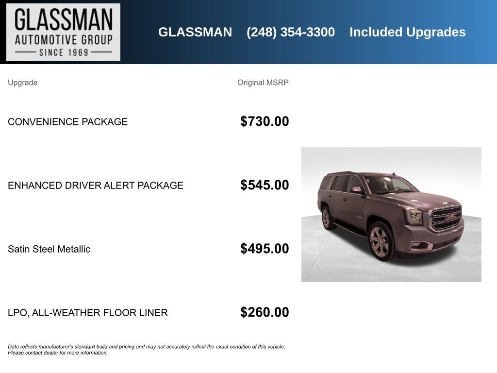 Used 2019 GMC Yukon SLE w/ Convenience Package image 5