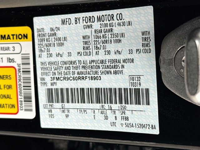 Used 2024 Ford Bronco Sport Outer Banks AWD/4WD image 38