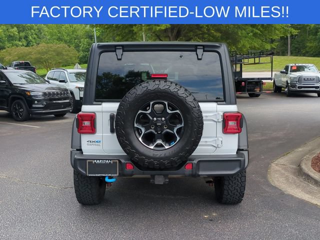 Certified 2023 Jeep Wrangler Unlimited Rubicon 4xe w/ Cold Weather Group AWD/4WD image 4