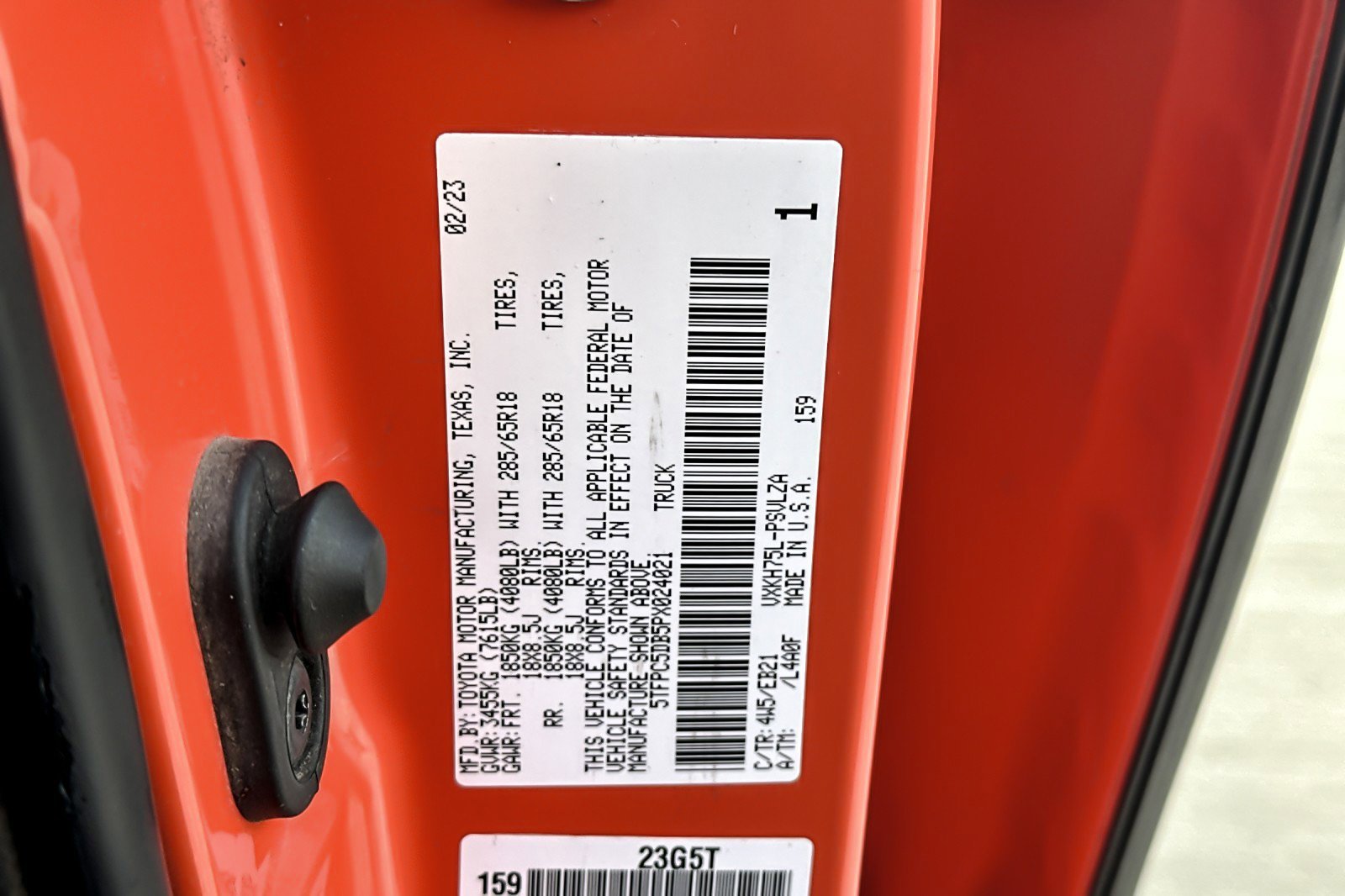 Used 2023 Toyota Tundra TRD Pro w/ Security Package (TMS) image 26