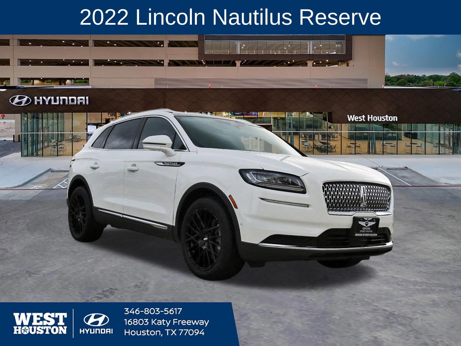 Used 2022 Lincoln Nautilus Reserve w/ Equipment Group 201A image 1