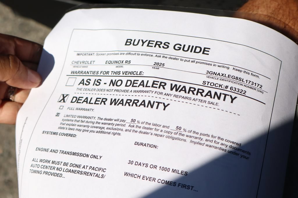 Used 2025 Chevrolet Equinox RS w/ Convenience Package III FWD image 48