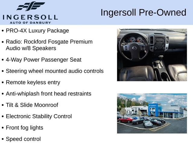 Used 2012 Nissan Frontier PRO-4X w/ Pro-4x Luxury Pkg image 10