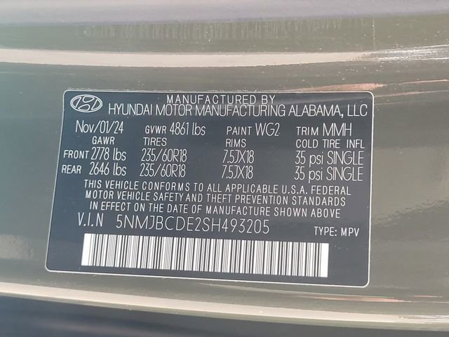 Used 2025 Hyundai Tucson SEL AWD/4WD image 17