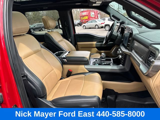 Certified 2023 Ford F150 Lariat w/ Equipment Group 502A High image 14