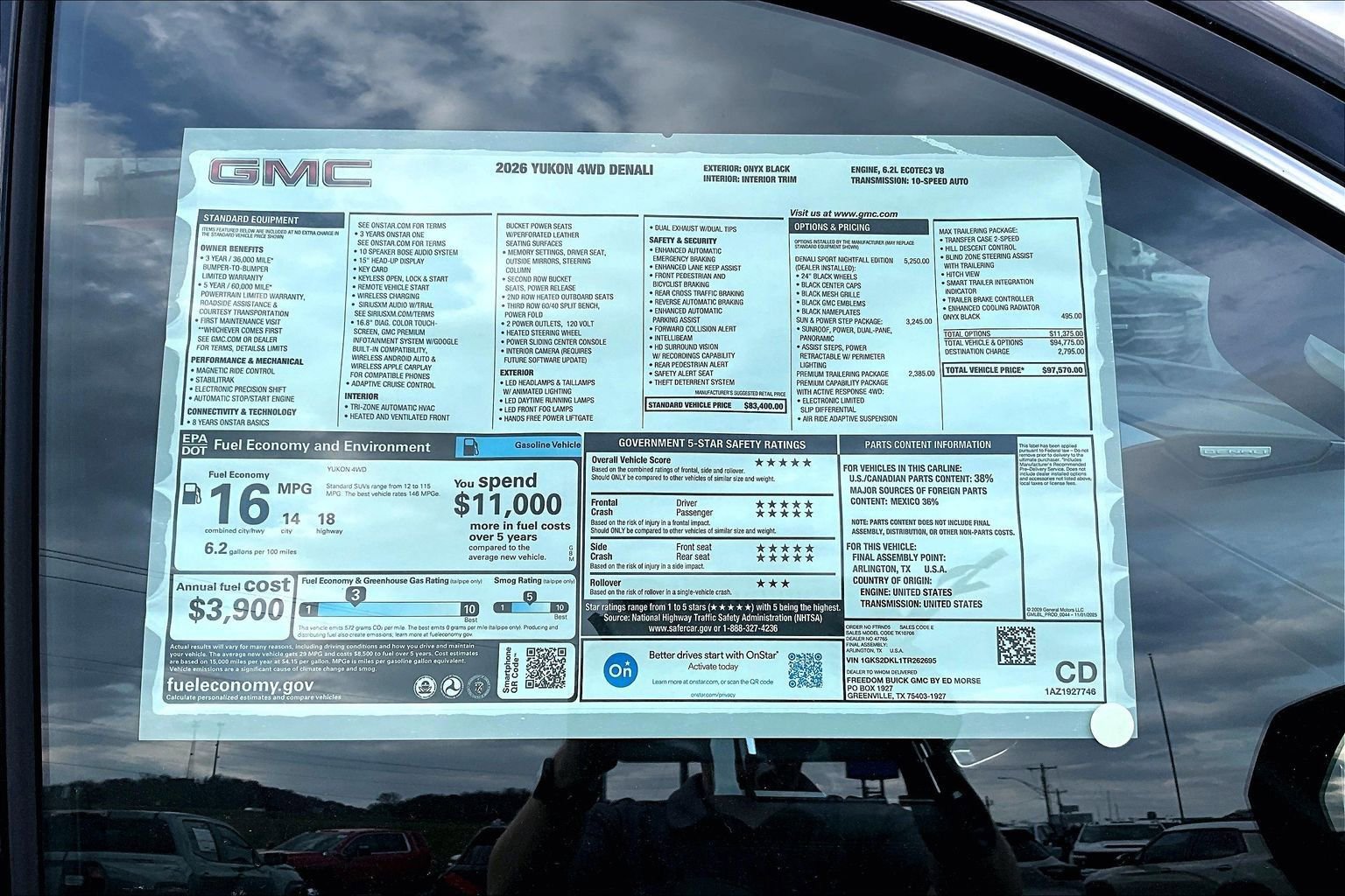 New 2026 GMC Yukon Denali image 14