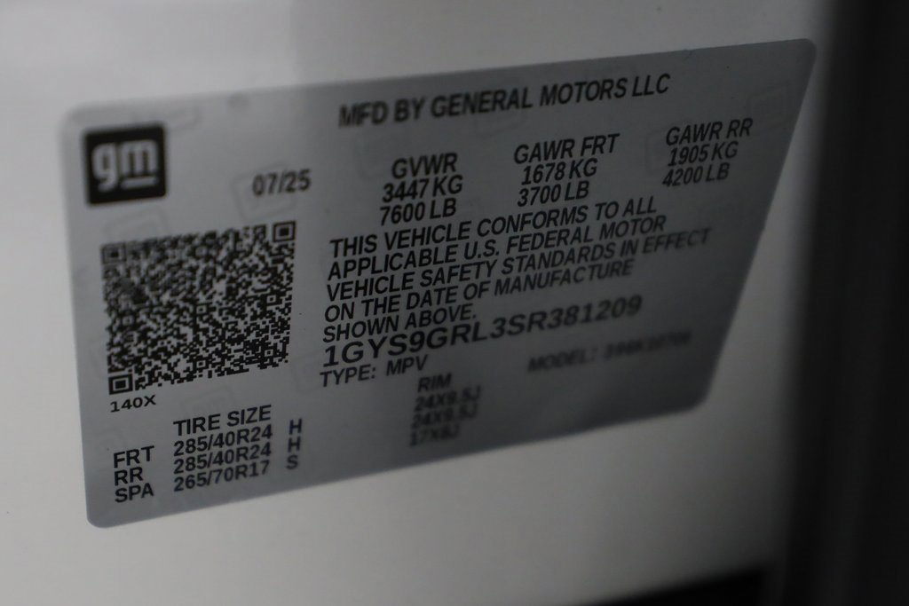 Used 2025 Cadillac Escalade Sport Platinum w/ LPO, ONYX Package image 57