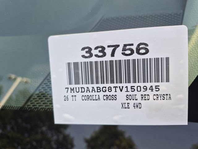 Certified 2026 Toyota Corolla Cross XLE w/ Convenience Package AWD/4WD image 19