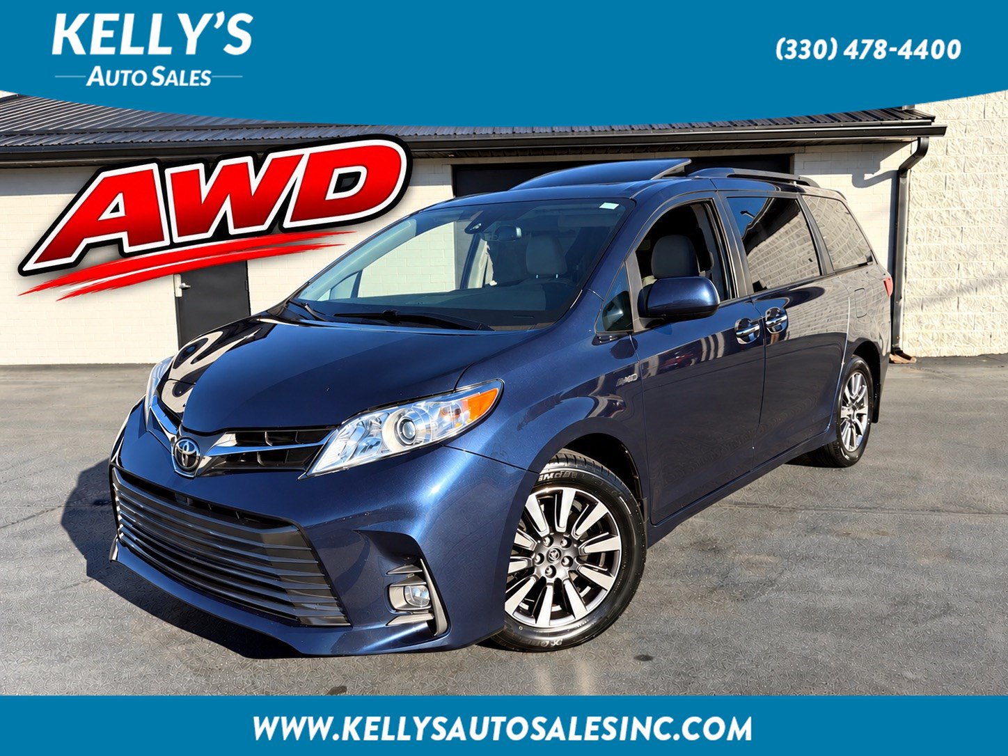 Used 2020 Toyota Sienna XLE Premium AWD/4WD image 1