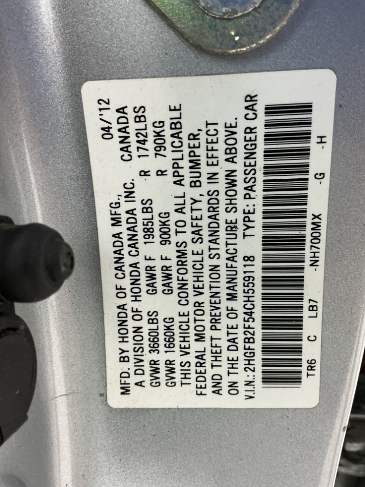 Used 2012 Honda Civic LX image 48