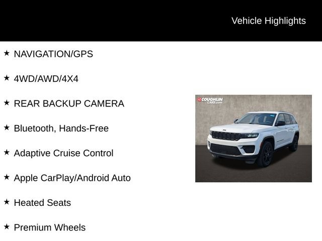 Used 2025 Jeep Grand Cherokee Altitude AWD/4WD image 2