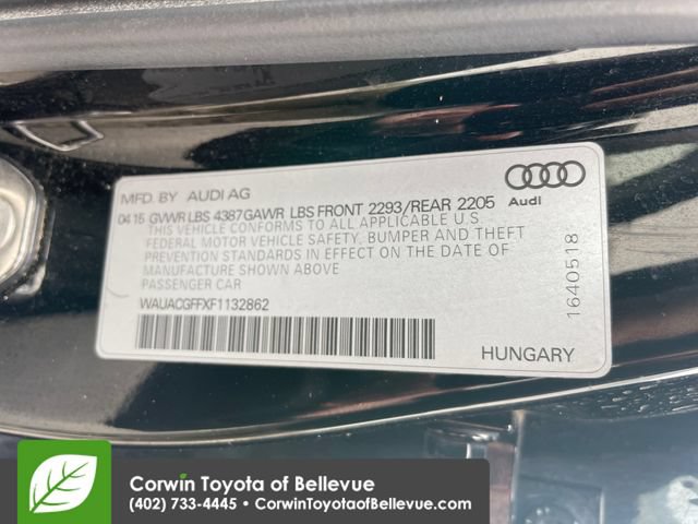 Used 2015 Audi A3 1.8T Premium w/ Cold Weather Package FWD image 27