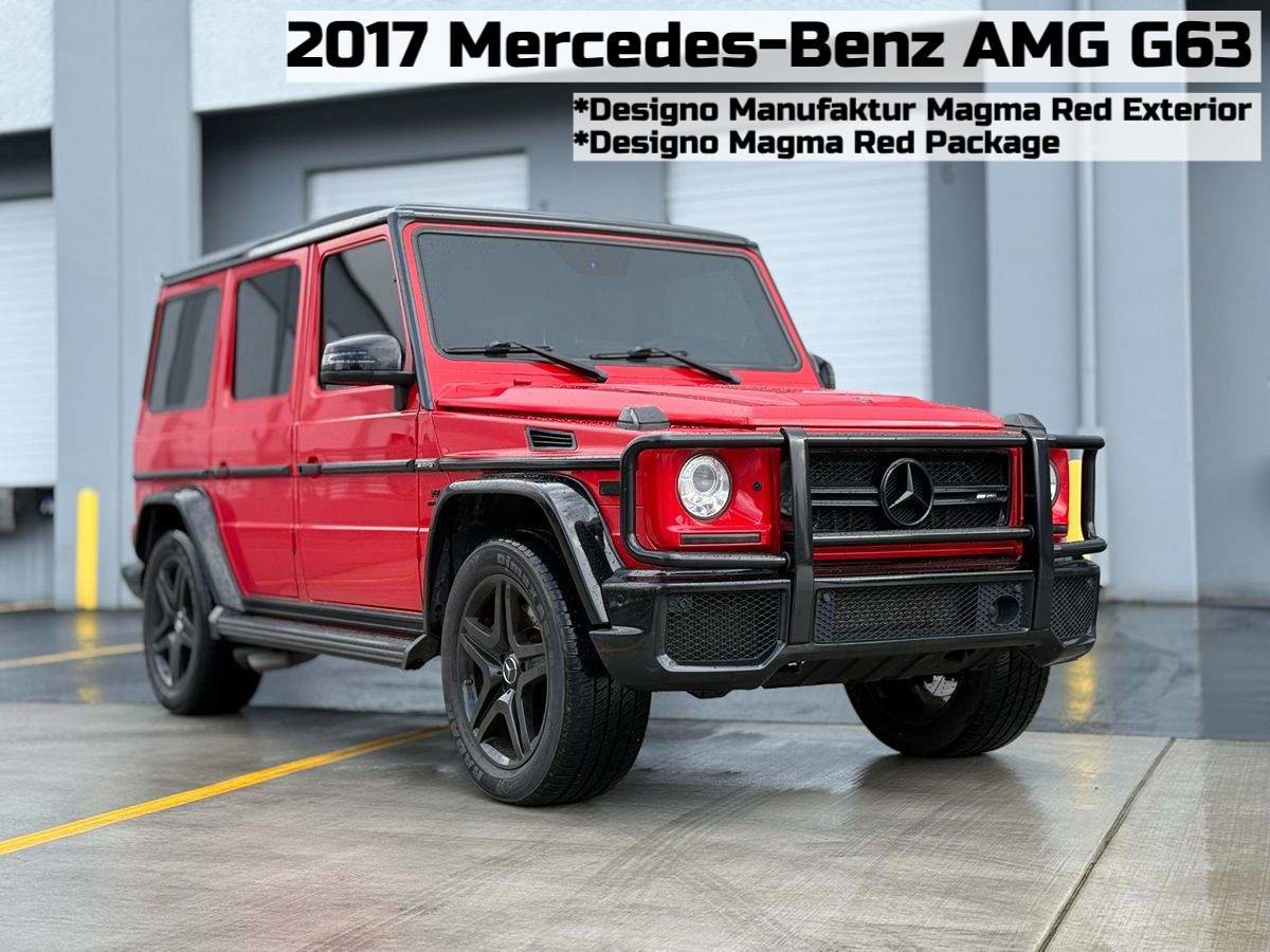 Used 2017 Mercedes-Benz G 63 AMG 4MATIC image 1