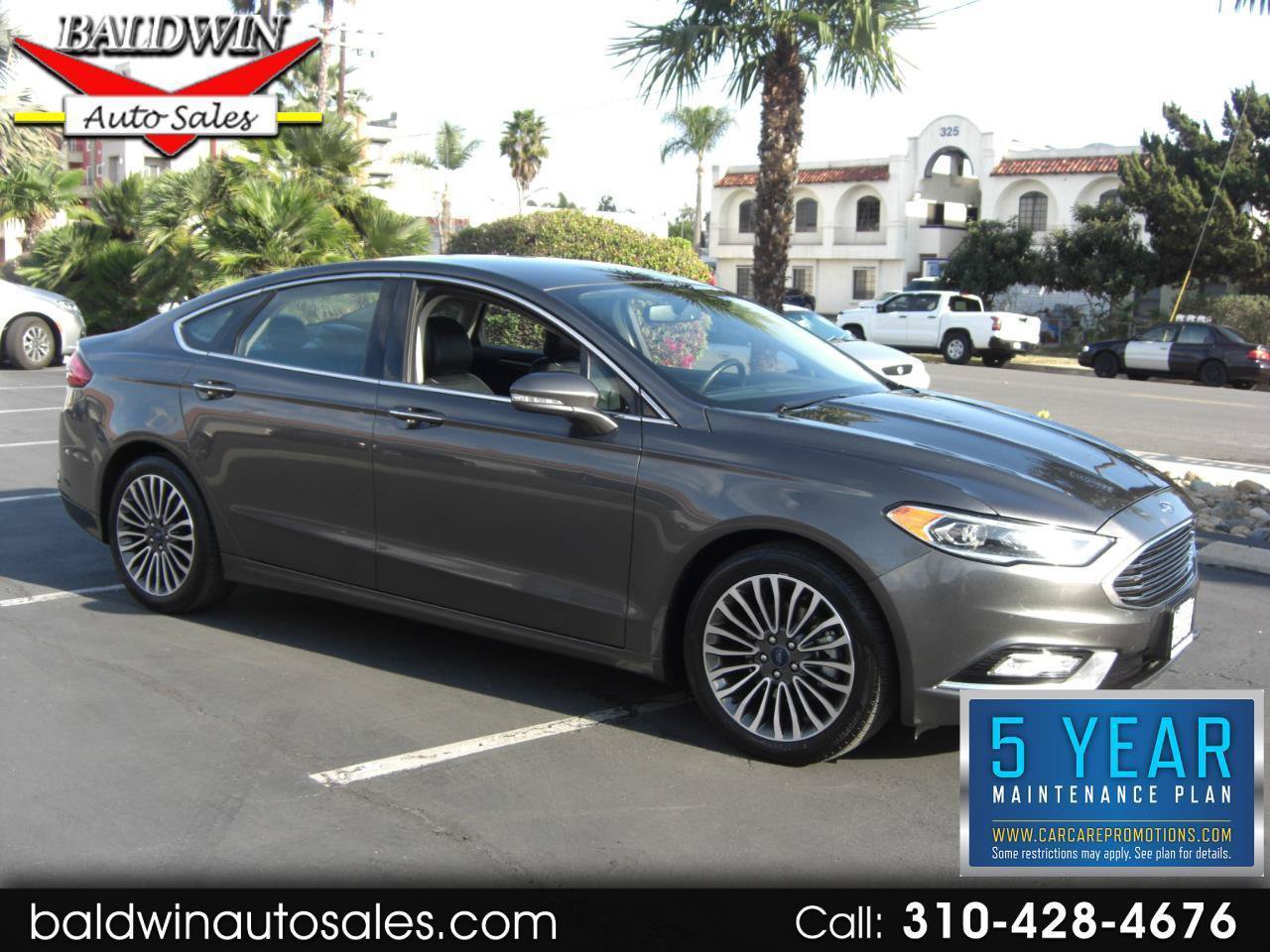 Used 2017 Ford Fusion SE w/ Fusion SE Technology Package FWD image 1