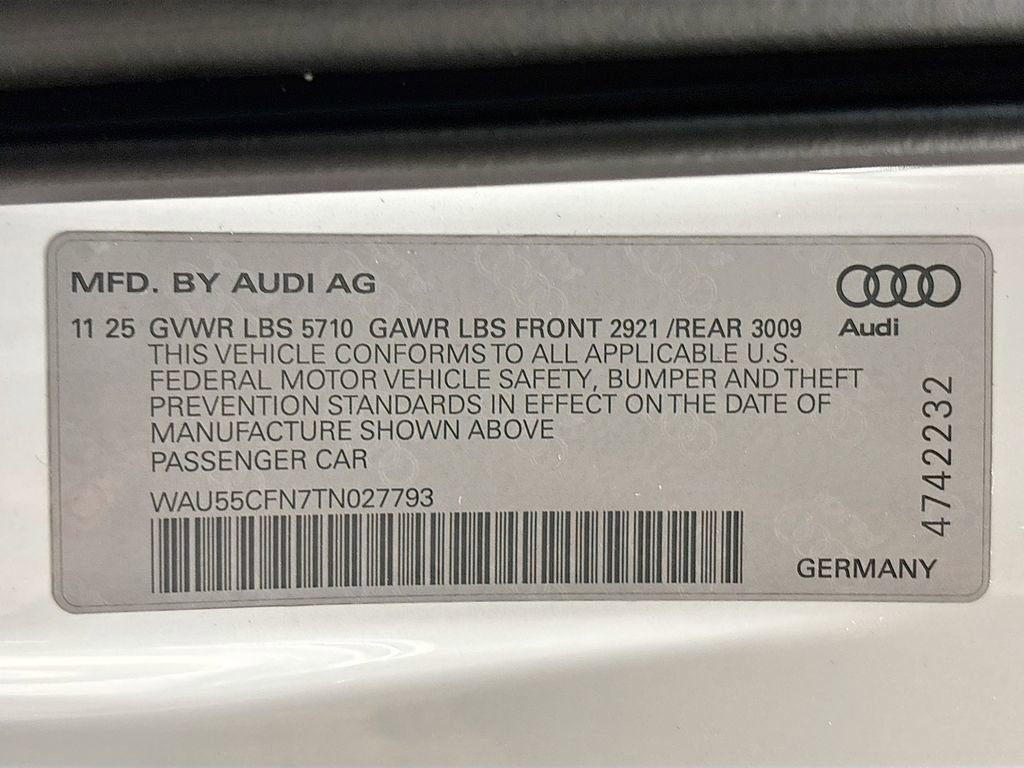 New 2026 Audi A6 Premium Plus image 25