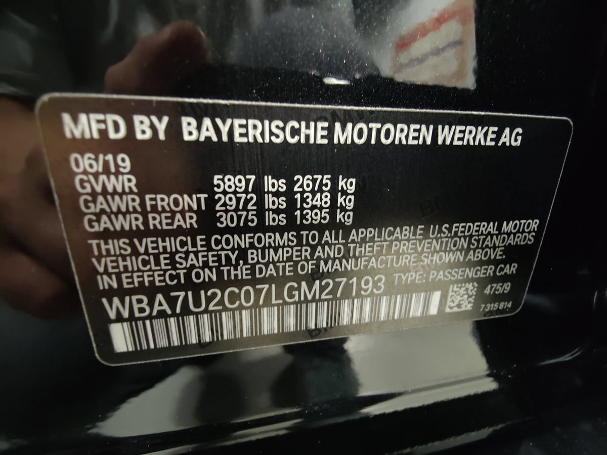 Used 2020 BMW 750i xDrive w/ Executive Package AWD/4WD image 34