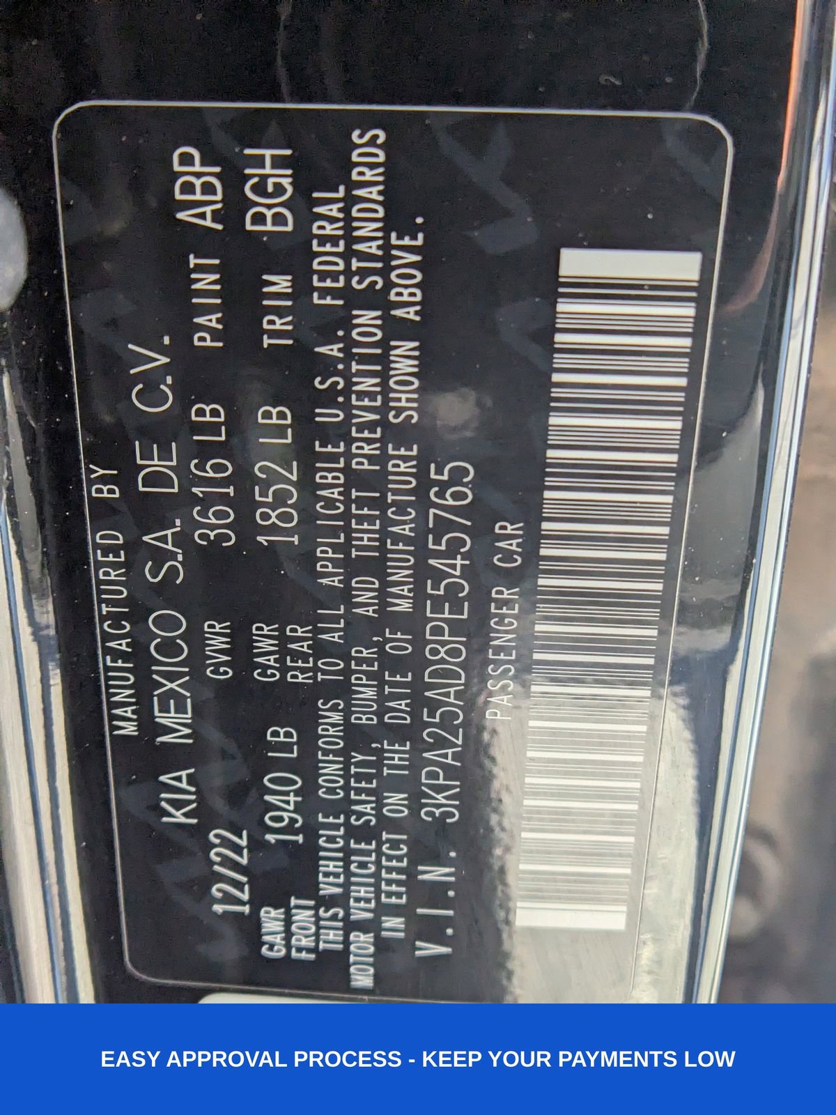 Used 2023 Kia Rio S w/ Technology Package image 16