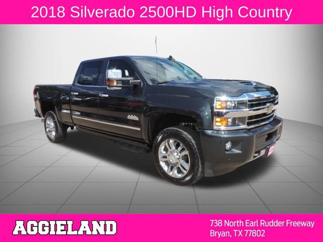 Used 2018 Chevrolet Silverado 2500 High Country w/ Duramax Plus Package