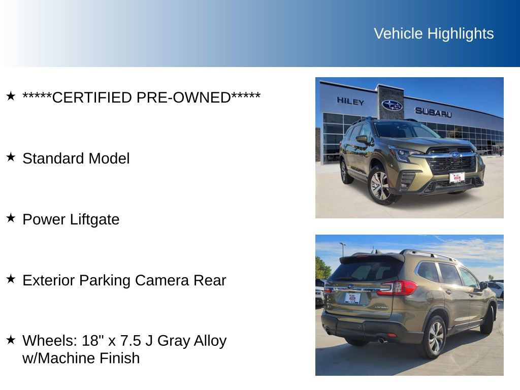 Certified 2025 Subaru Ascent Premium image 5