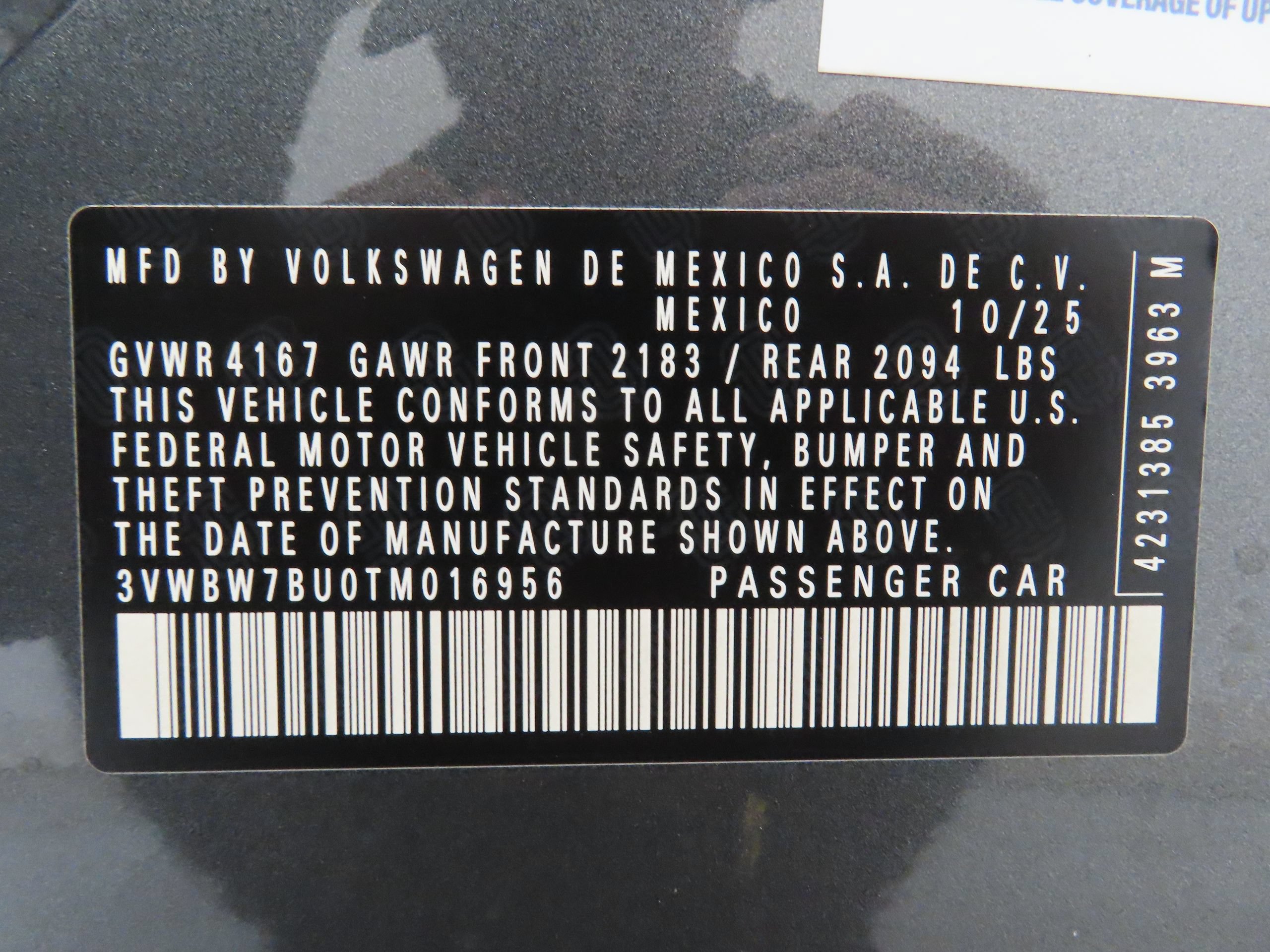 New 2026 Volkswagen Jetta Sport FWD image 27