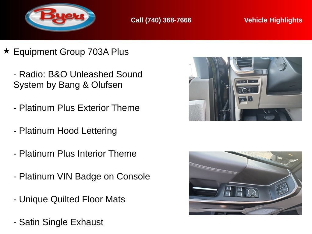 Used 2024 Ford F150 Platinum w/ Equipment Group 703A Plus AWD/4WD image 12