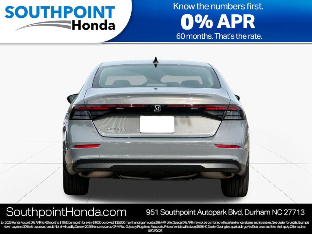 New 2026 Honda Accord SE image 5