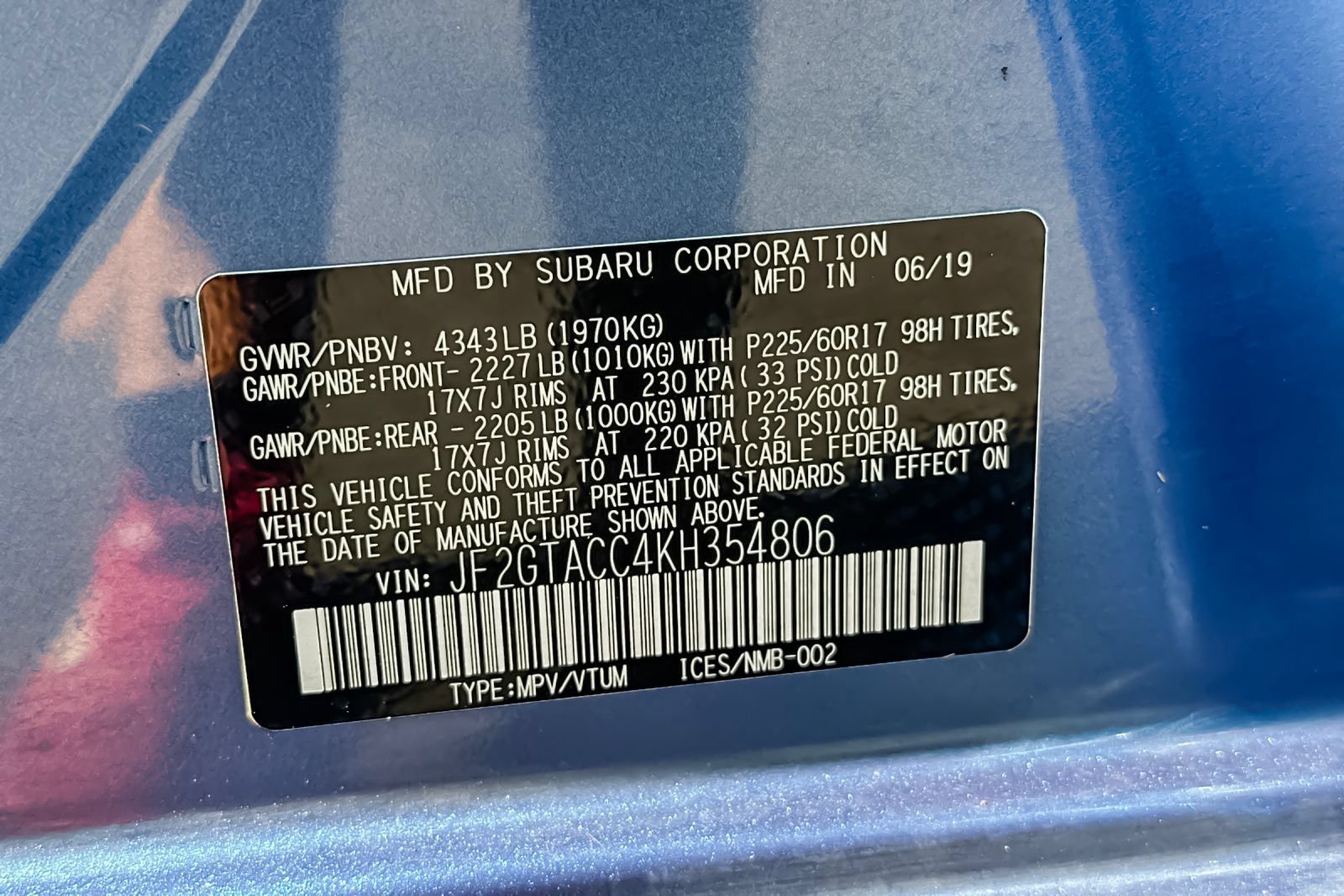 Used 2019 Subaru Crosstrek 2.0i Premium AWD/4WD image 39