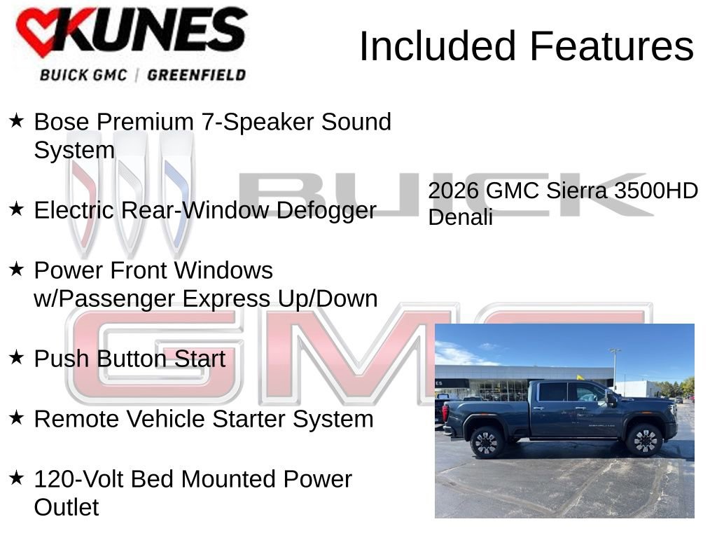 New 2026 GMC Sierra 3500 Denali w/ Denali Reserve Package image 4
