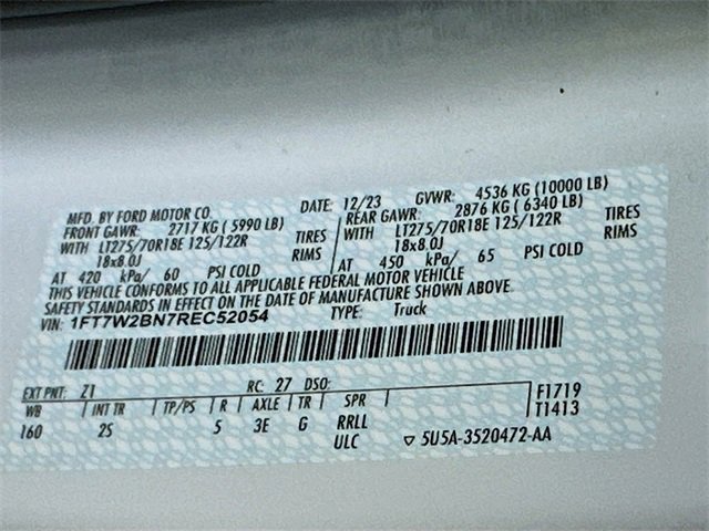 Certified 2024 Ford F250 XLT w/ FX4 Off-Road Package image 22