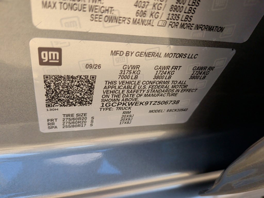 New 2026 Chevrolet Silverado 1500 RST w/ RST Select Package AWD/4WD image 46