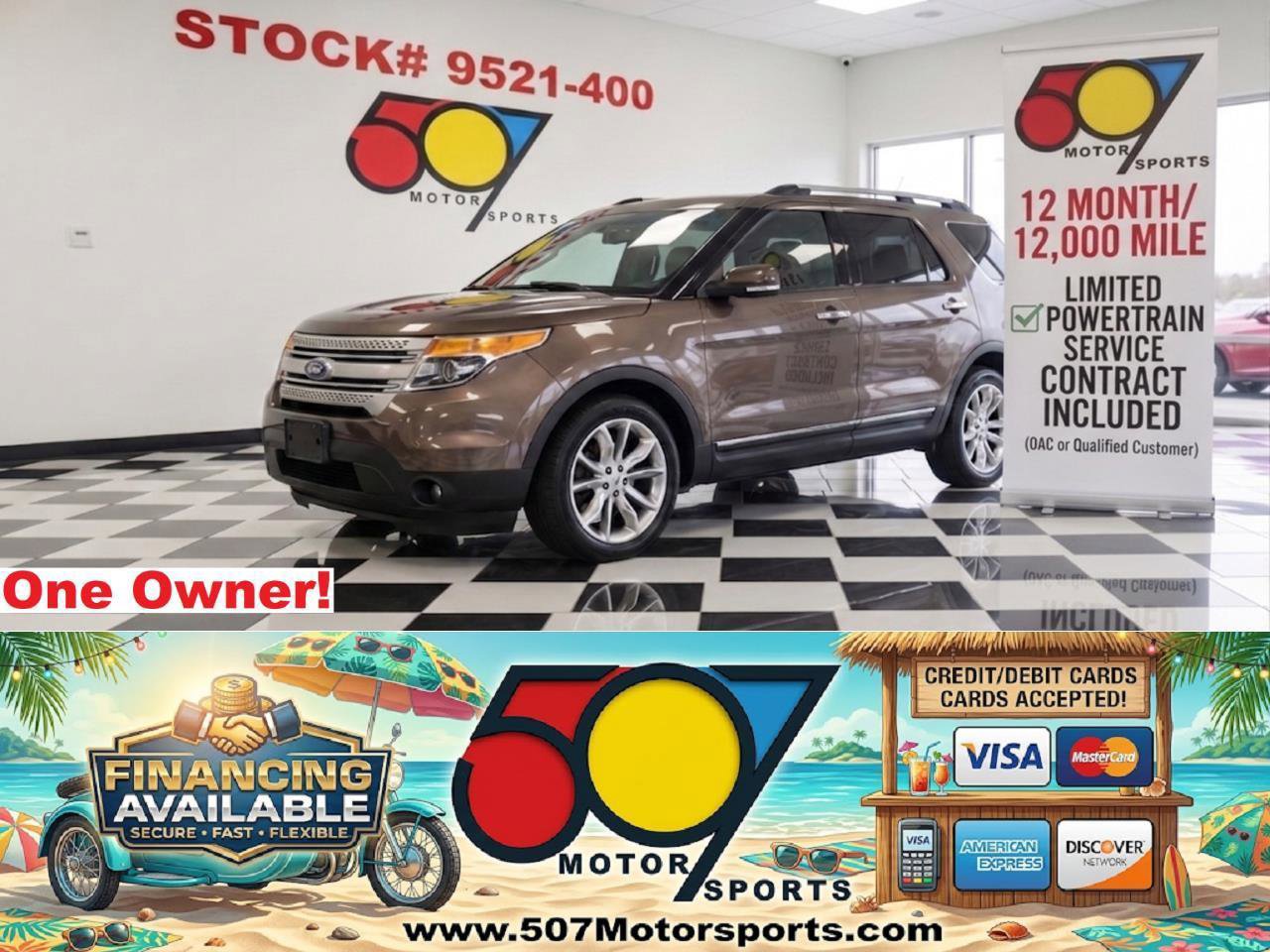 Used 2015 Ford Explorer XLT w/ Equipment Group 202A AWD/4WD video 1