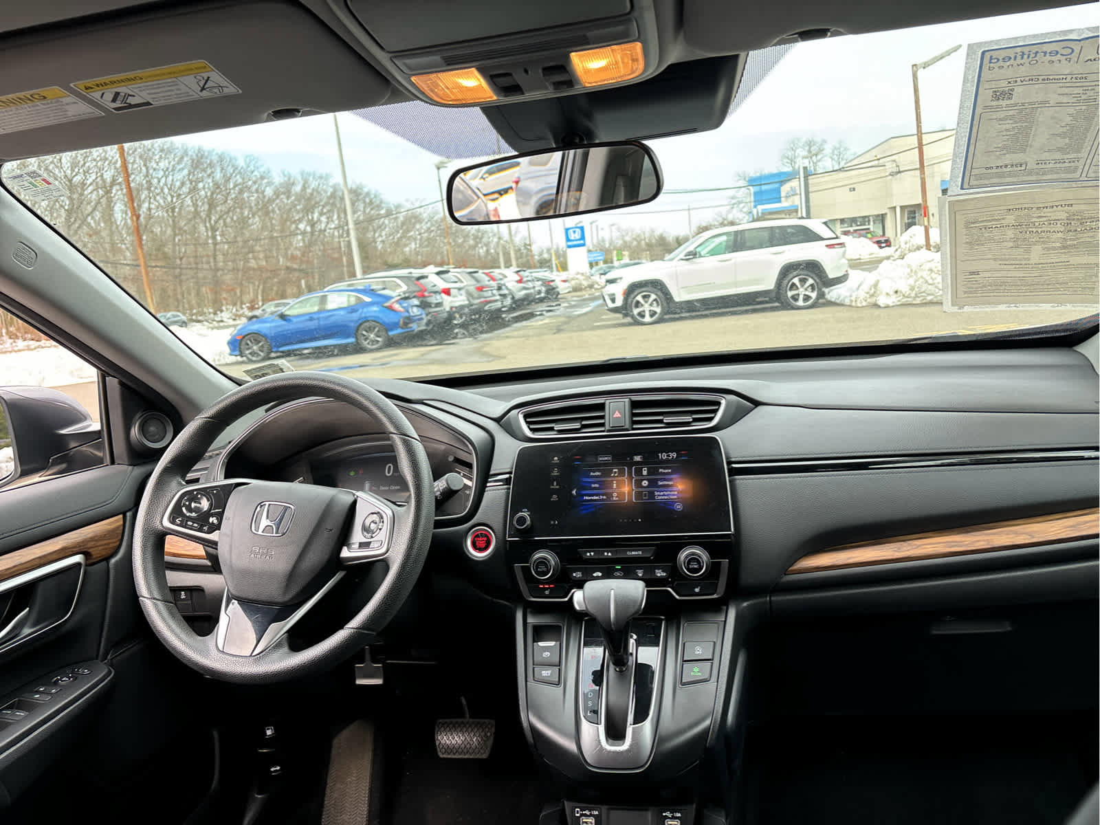 Certified 2021 Honda CR-V EX image 27