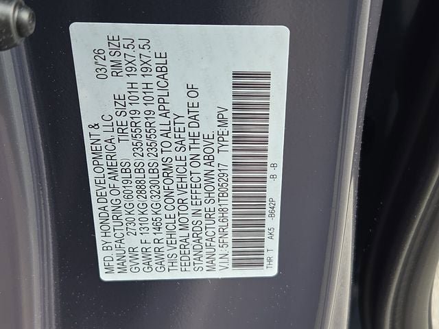 New 2026 Honda Odyssey Touring image 17