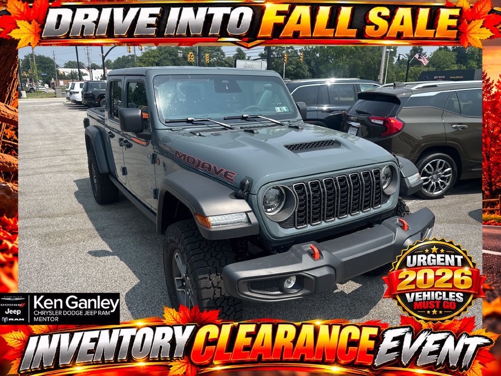 New 2026 Jeep Gladiator Mojave w/ Safety Group AWD/4WD image 1