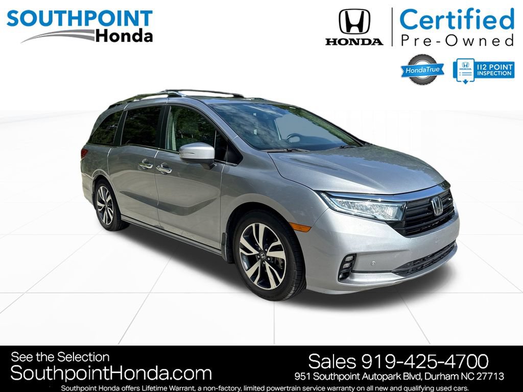 Certified 2021 Honda Odyssey Touring