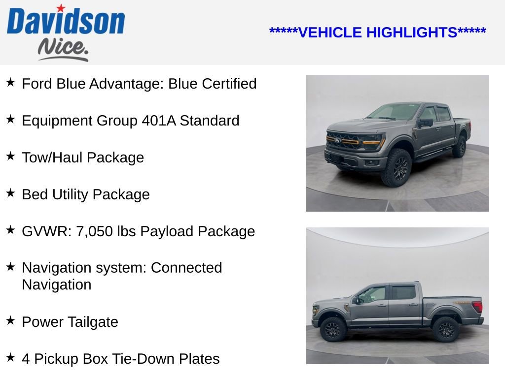 Used 2025 Ford F150 Tremor w/ Bed Utility Package AWD/4WD image 4