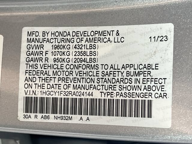 Used 2024 Honda Accord EX image 34