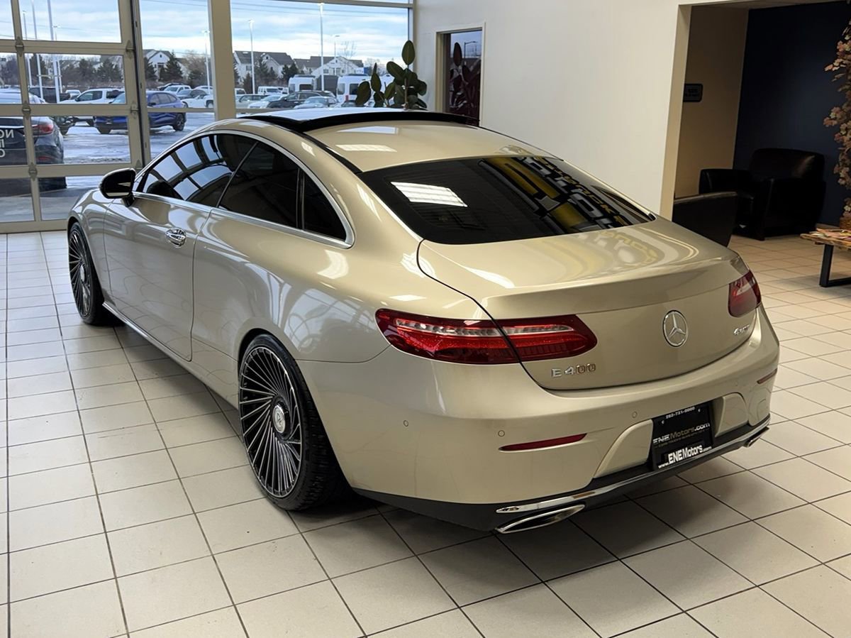 Used 2018 Mercedes-Benz E 400 4MATIC Coupe image 3
