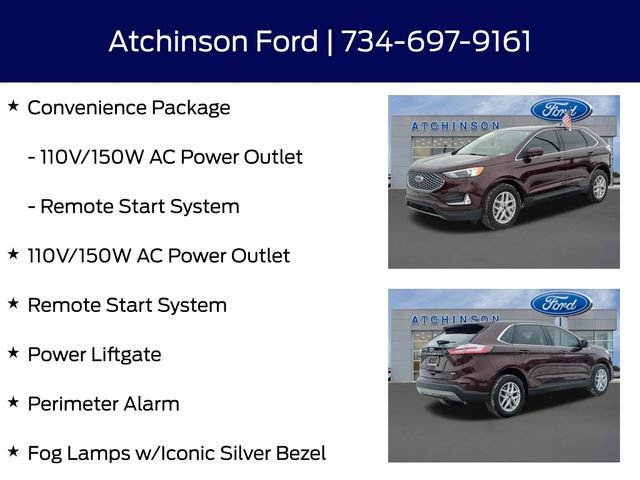 Certified 2024 Ford Edge SEL w/ Convenience Package image 16
