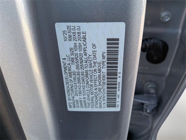 New 2025 Honda Pilot Touring image 36