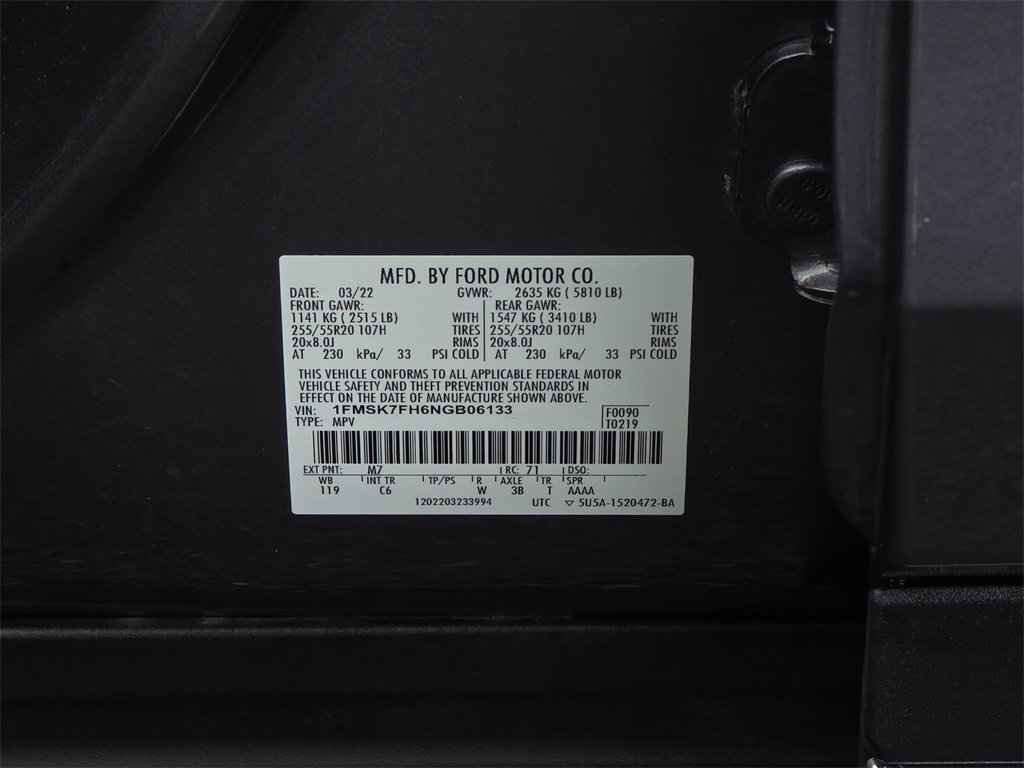 Used 2022 Ford Explorer Limited image 41