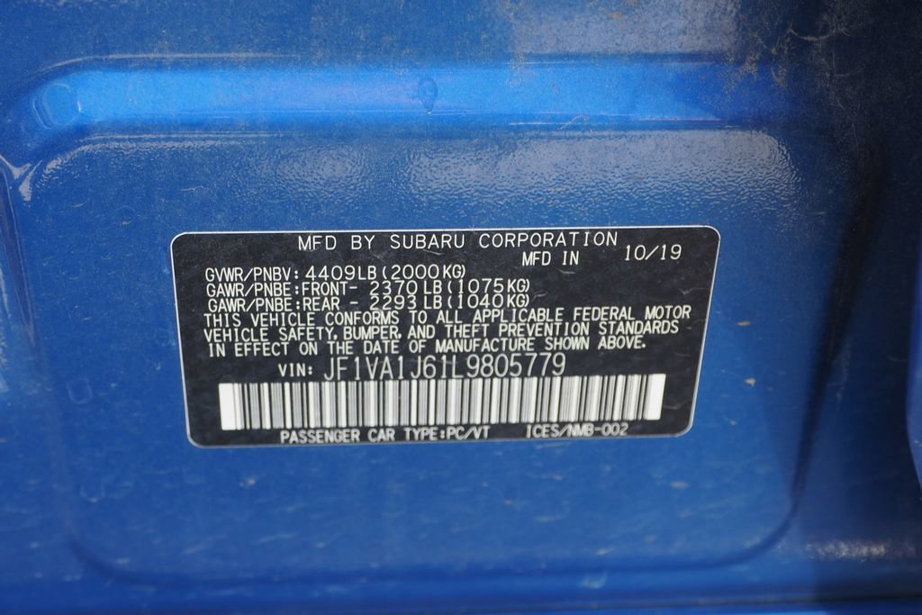 Used 2020 Subaru WRX Limited w/ Popular Package #3 AWD/4WD image 6