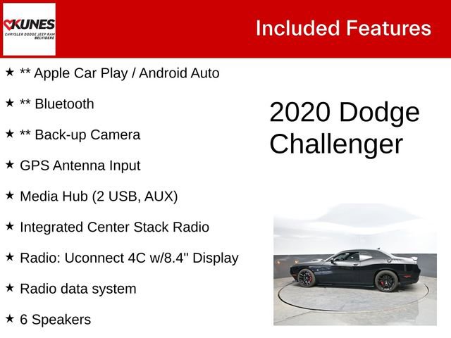 Used 2020 Dodge Challenger R/T Scat Pack w/ Shaker Package image 3