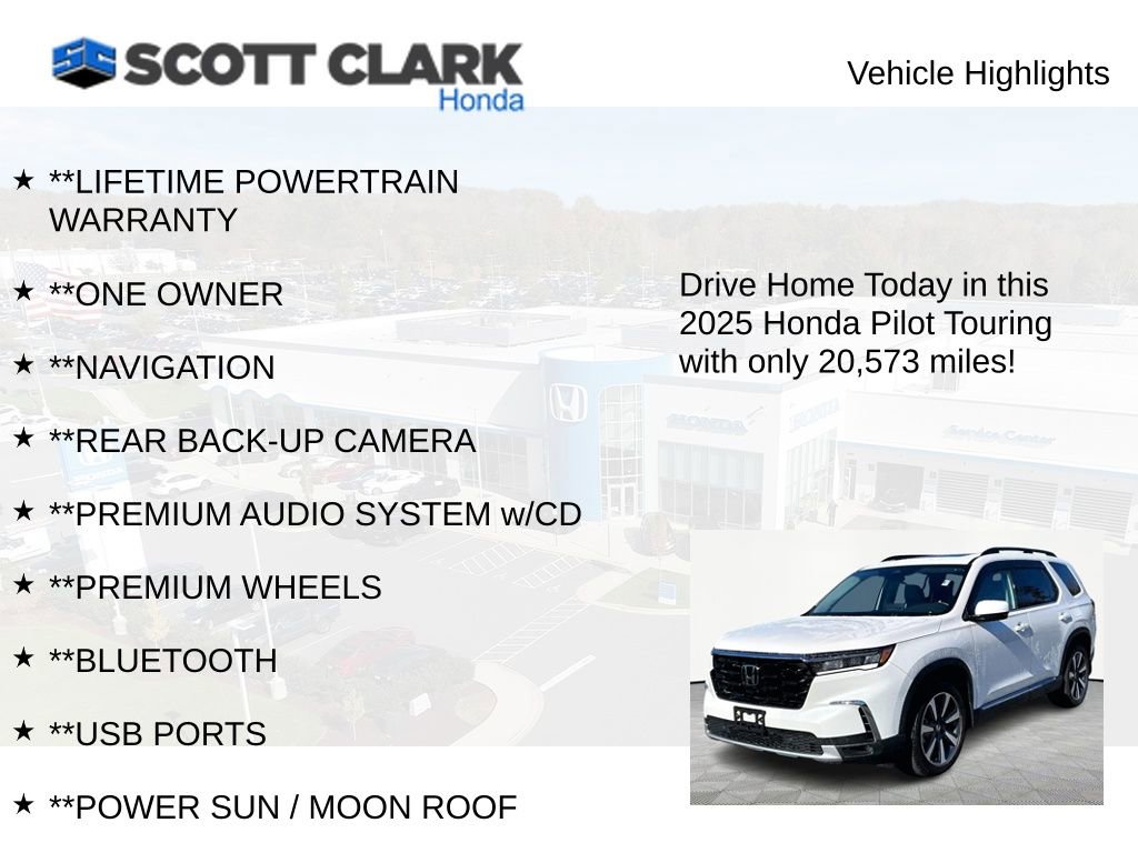 Used 2025 Honda Pilot Touring image 11
