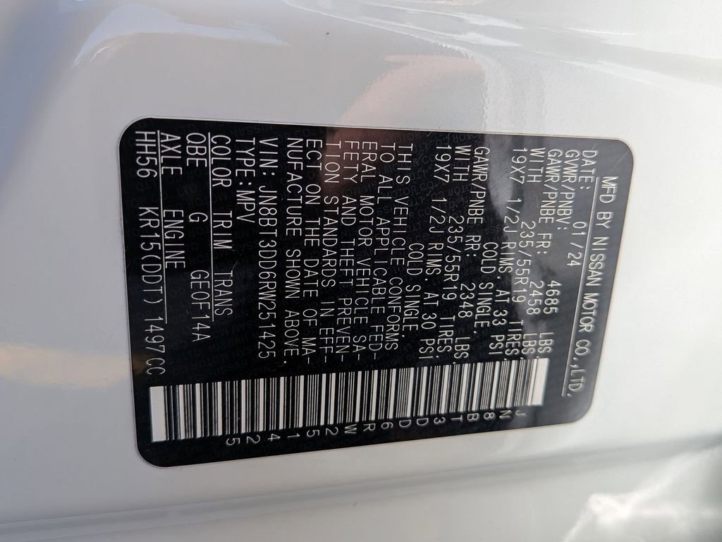 Used 2024 Nissan Rogue Platinum w/ Platinum Premium Package image 30