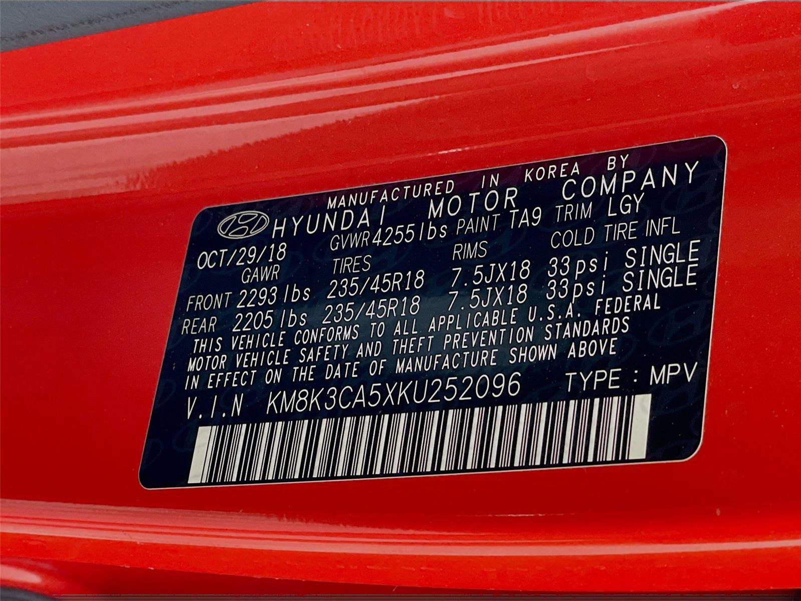 Used 2019 Hyundai Kona Limited AWD/4WD image 34